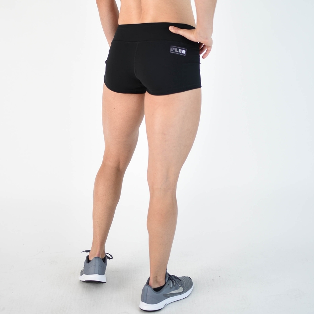 Fleo Black Gradient Shorts